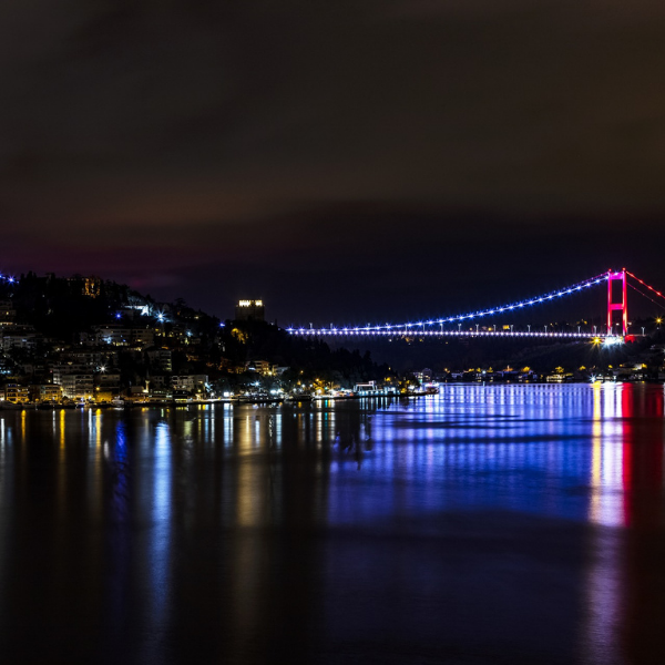 Bosphorus night view