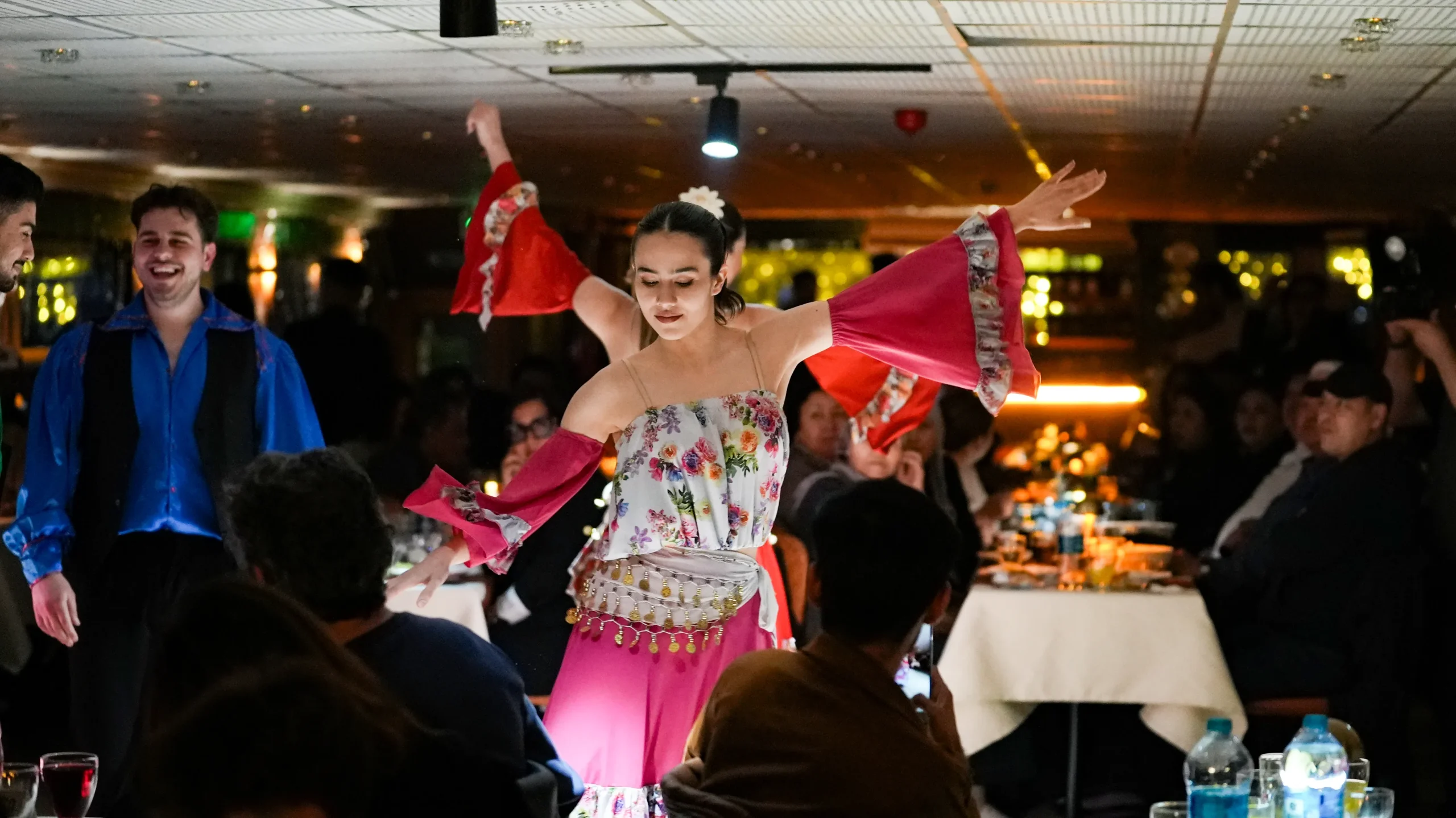 Dinner cruise dance show