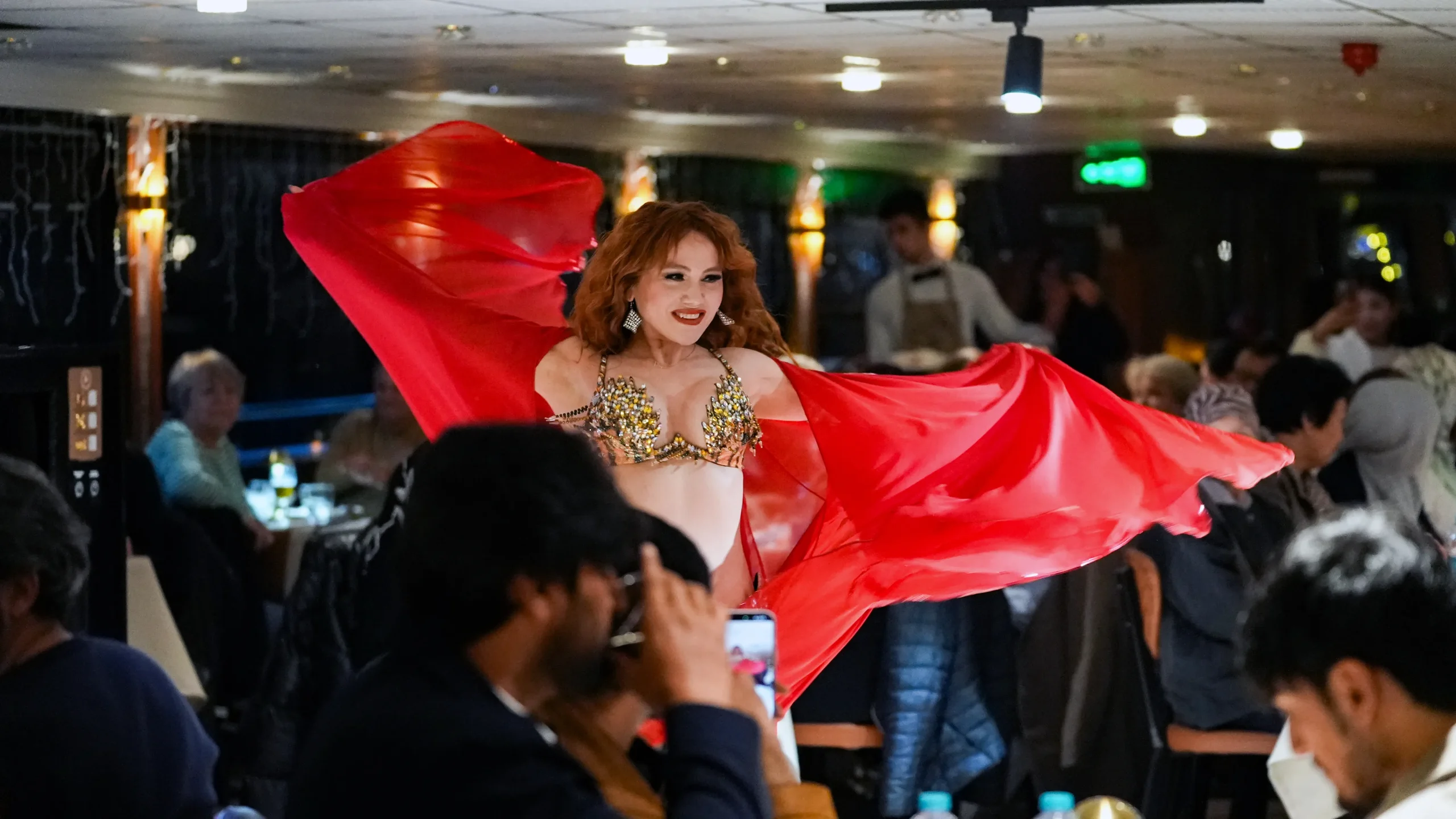 Belly dance performance