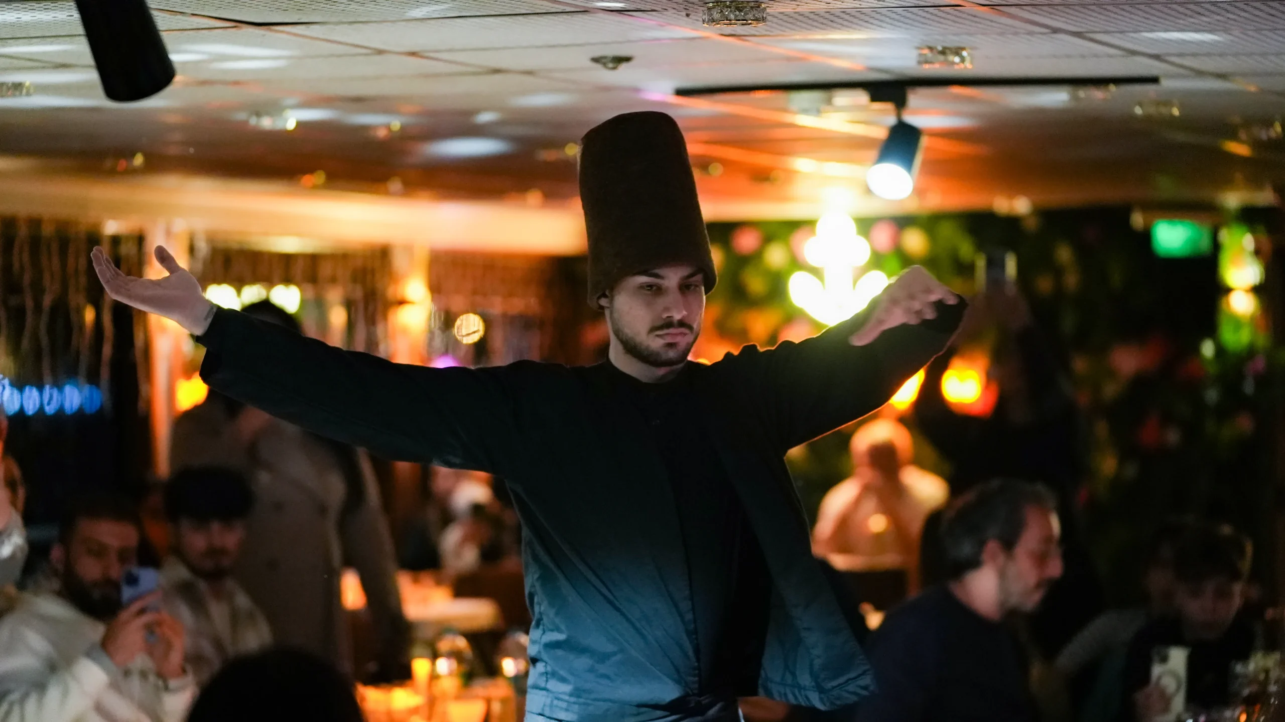 Whirling dervish show